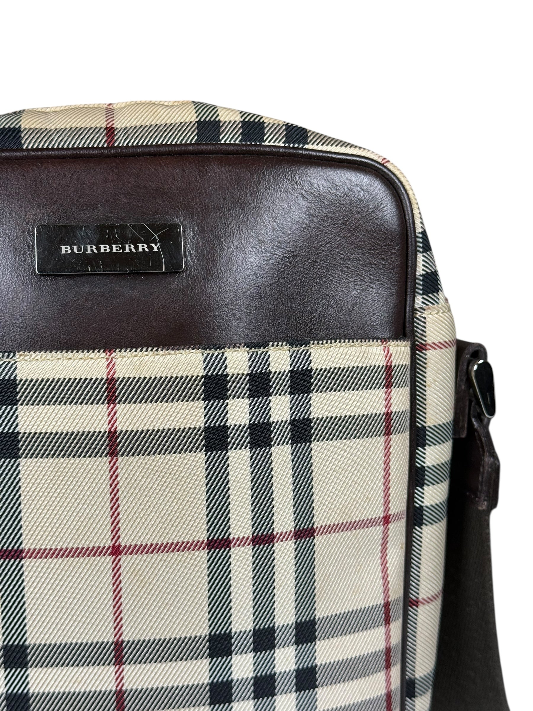 Burberry Nova Check Small Crossbody Bag