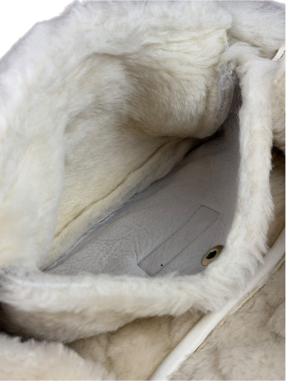 Chanel Shearling Accordion Flap Bag 2004