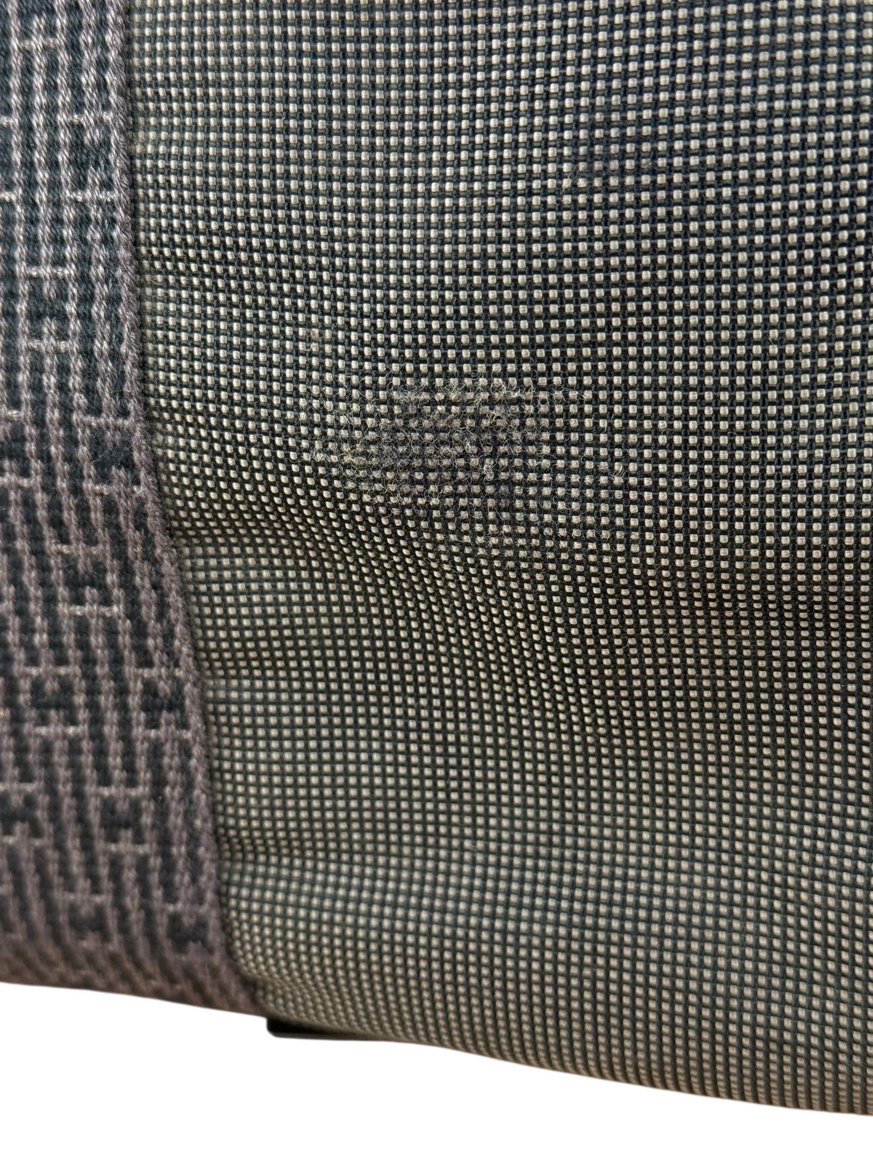 Hermes Herline Canvas Tote Grey