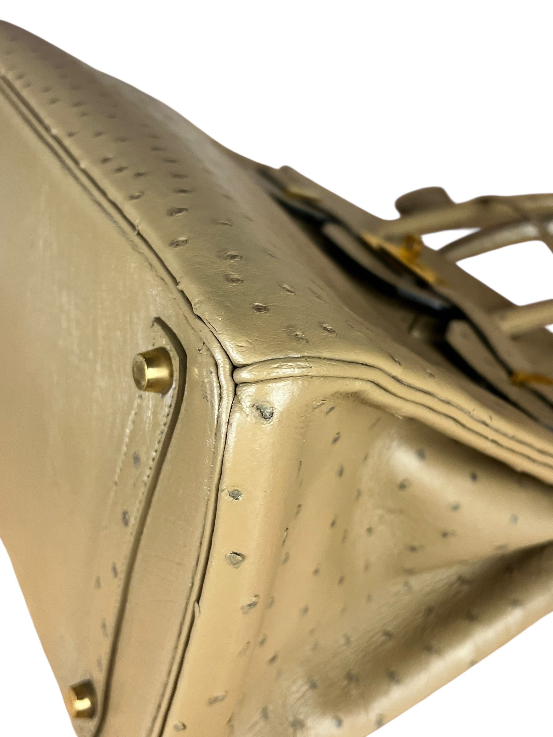 Hermes Birkin 35 Mousse Ostrich 2001
