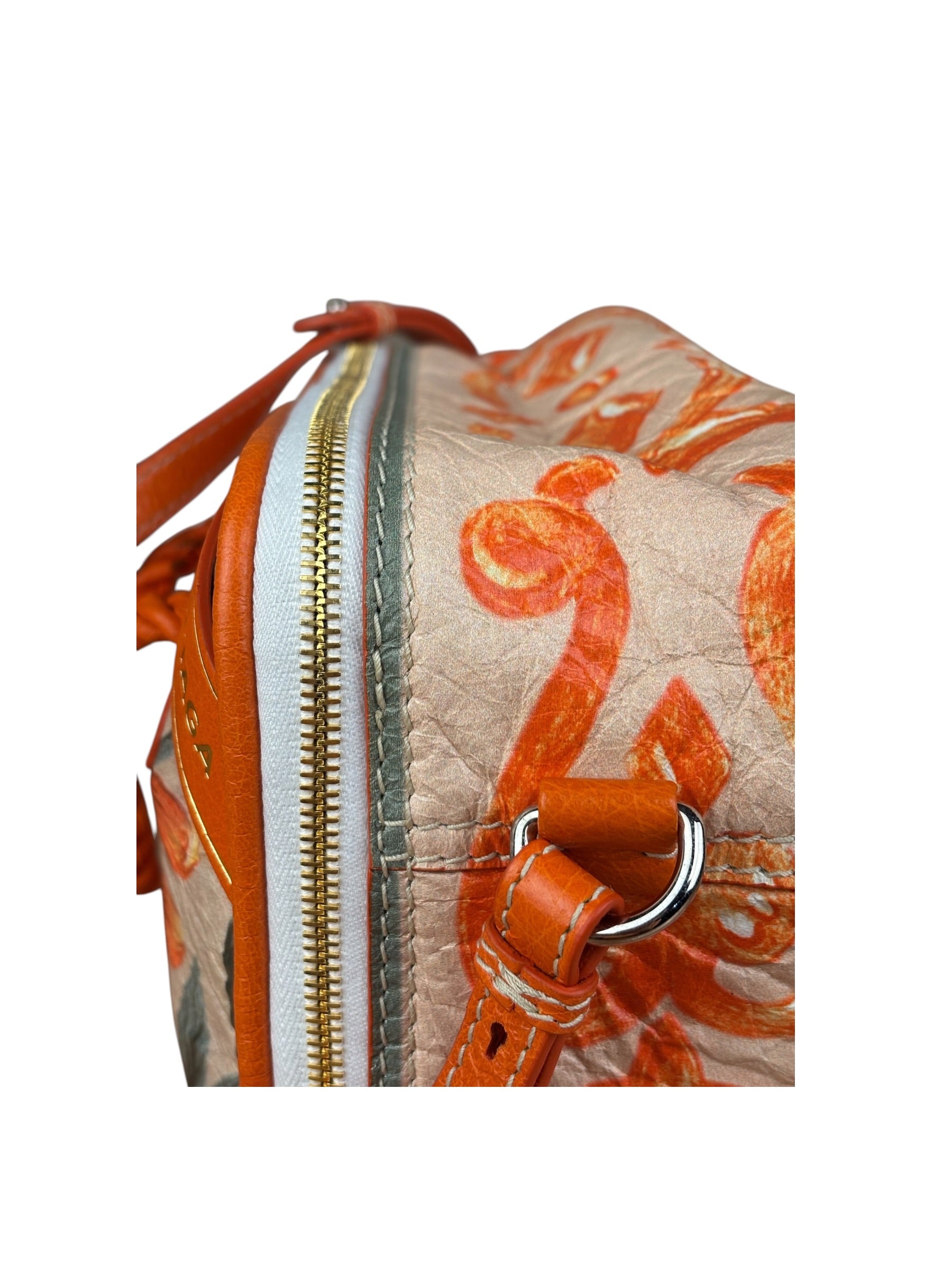 Balenciaga Floral Blanket 2Way Bag Small