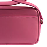 Jacquemus Le Baneto Zip Pink Leather Crossbody Bag