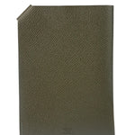 Hermes Vert Loden Calfskin Tarmac Passport Holder