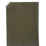 Hermes Vert Loden Calfskin Tarmac Passport Holder