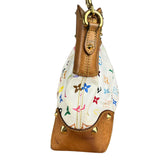 Louis Vuitton White Murakami Judy MM 2Way