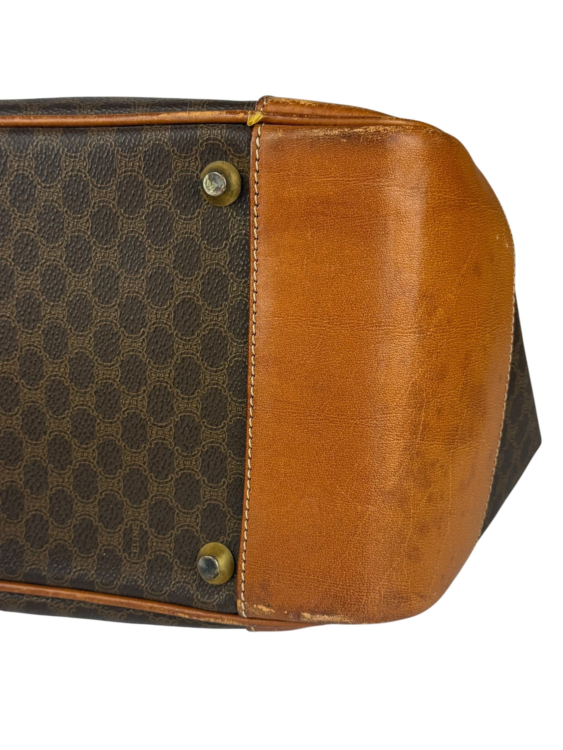 Celine Vintage Macadam Travel Bag