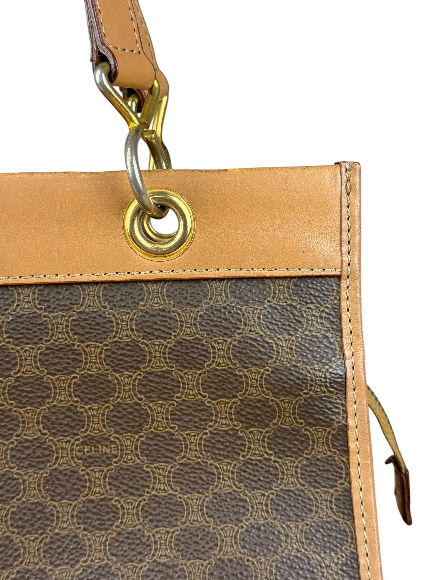 Celine Vintage Macadam Handbag