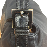 Fendi Vintage Black Mamma Baguette Shoulder Bag