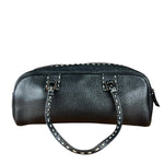 Fendi Vintage Leather Selleria Stitch Handbag
