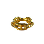 Hermes Regate Gold-Tone Scarf Ring