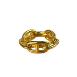 Hermes Regate Gold-Tone Scarf Ring