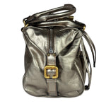 Chloe Metallic Gold Leather Paddington Handbag