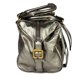 Chloe Metallic Gold Leather Paddington Handbag