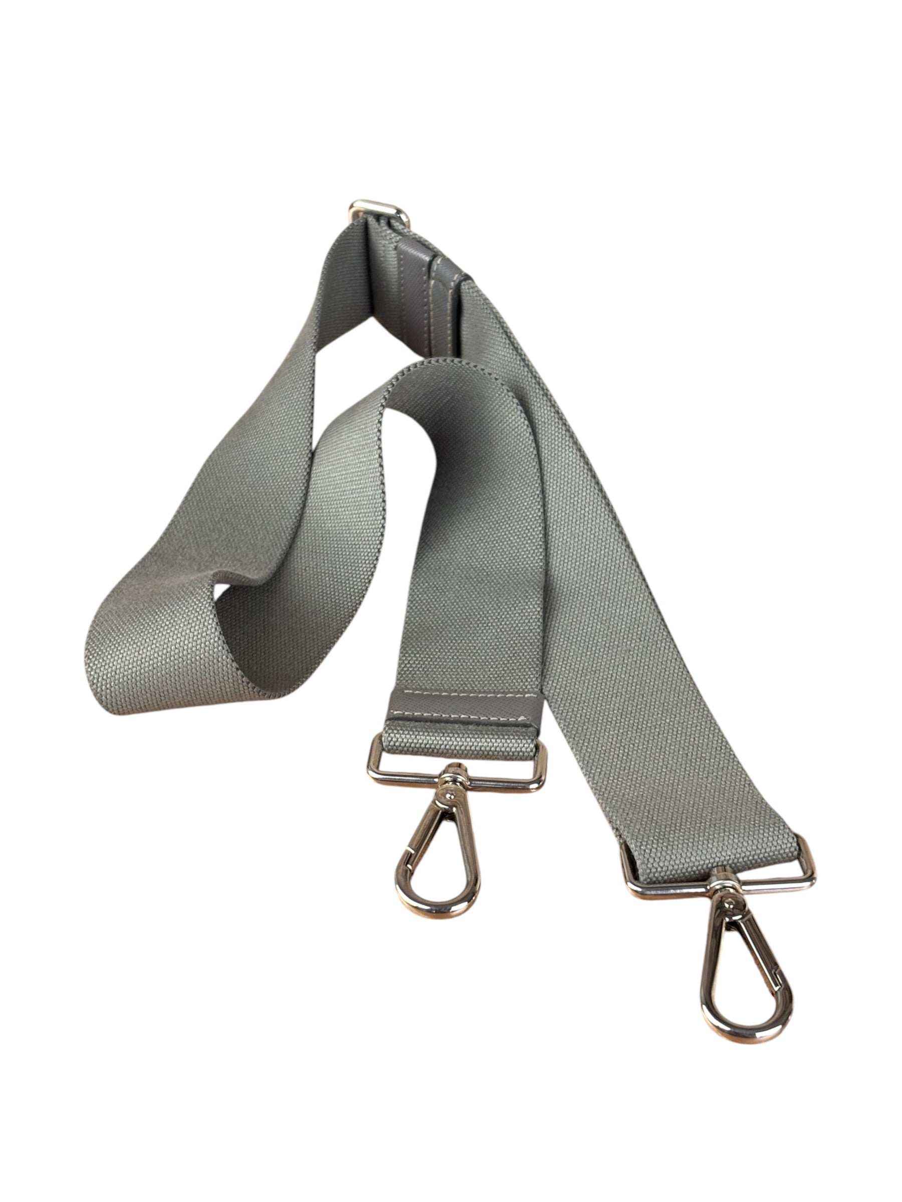 Prada Grey Canapa Hand/Tote Bag