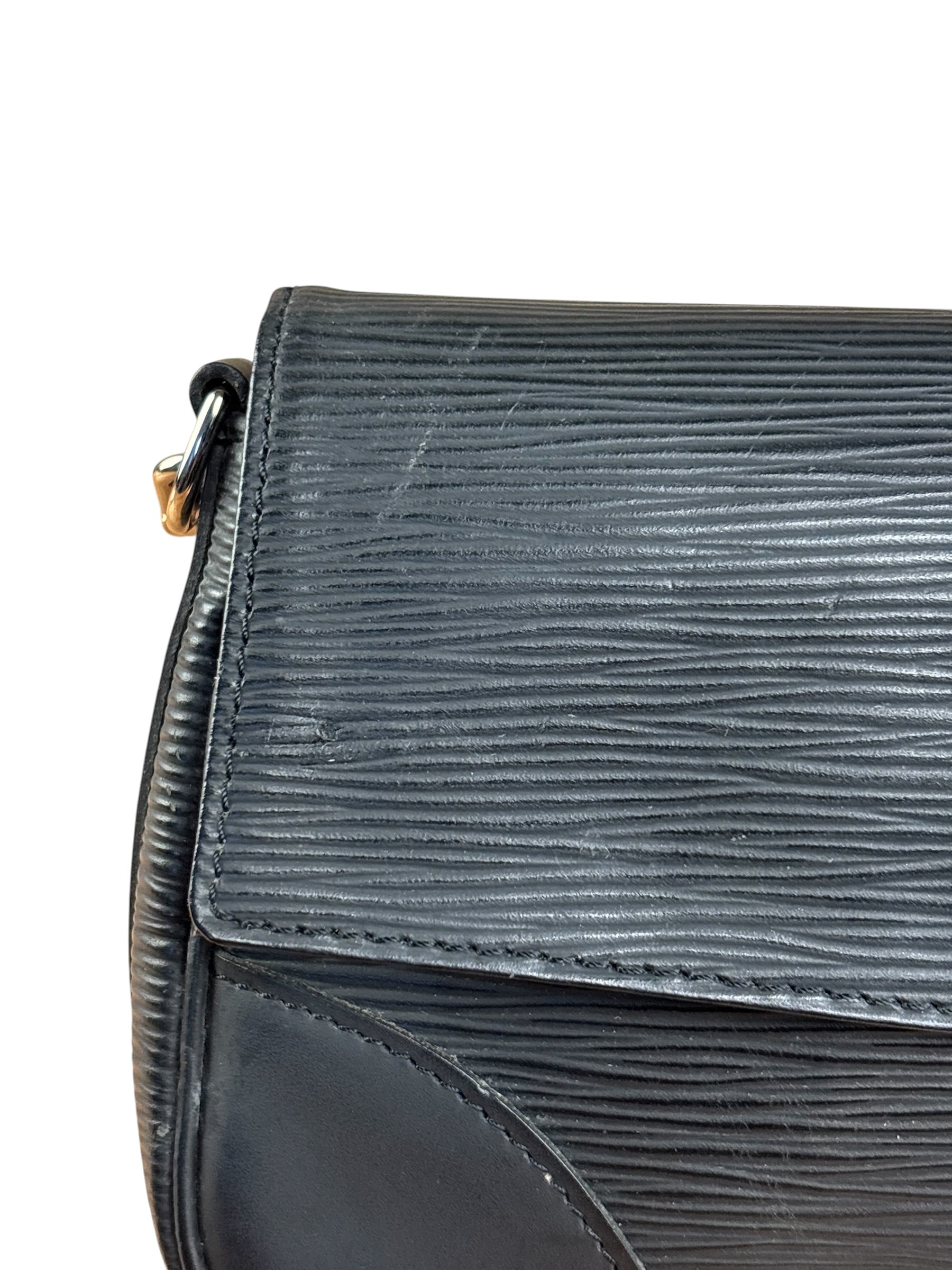 Louis Vuitton Black Epi Leather Segur Pochette