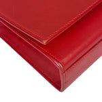 Yves Saint Laurent Red Leather Medium Kate Shoulder Bag