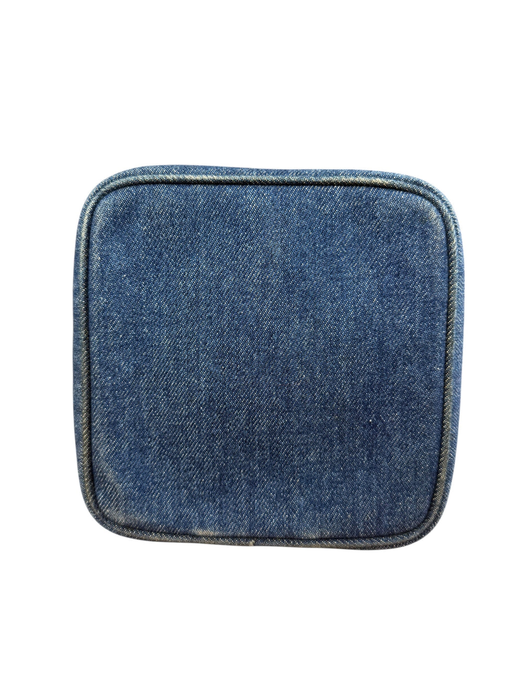 Chanel Denim Vanity Case Handbag 1997