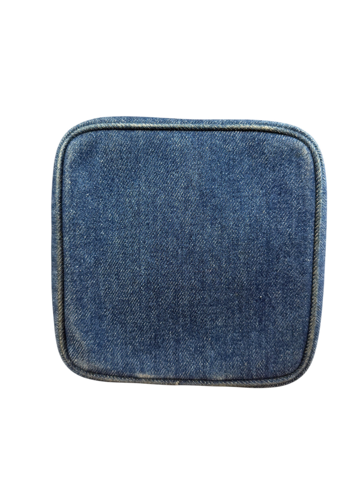 Chanel Denim Vanity Case Handbag 1997
