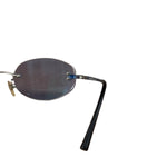Chanel Vintage Oval Rimeless Sunglasses 4003 RX
