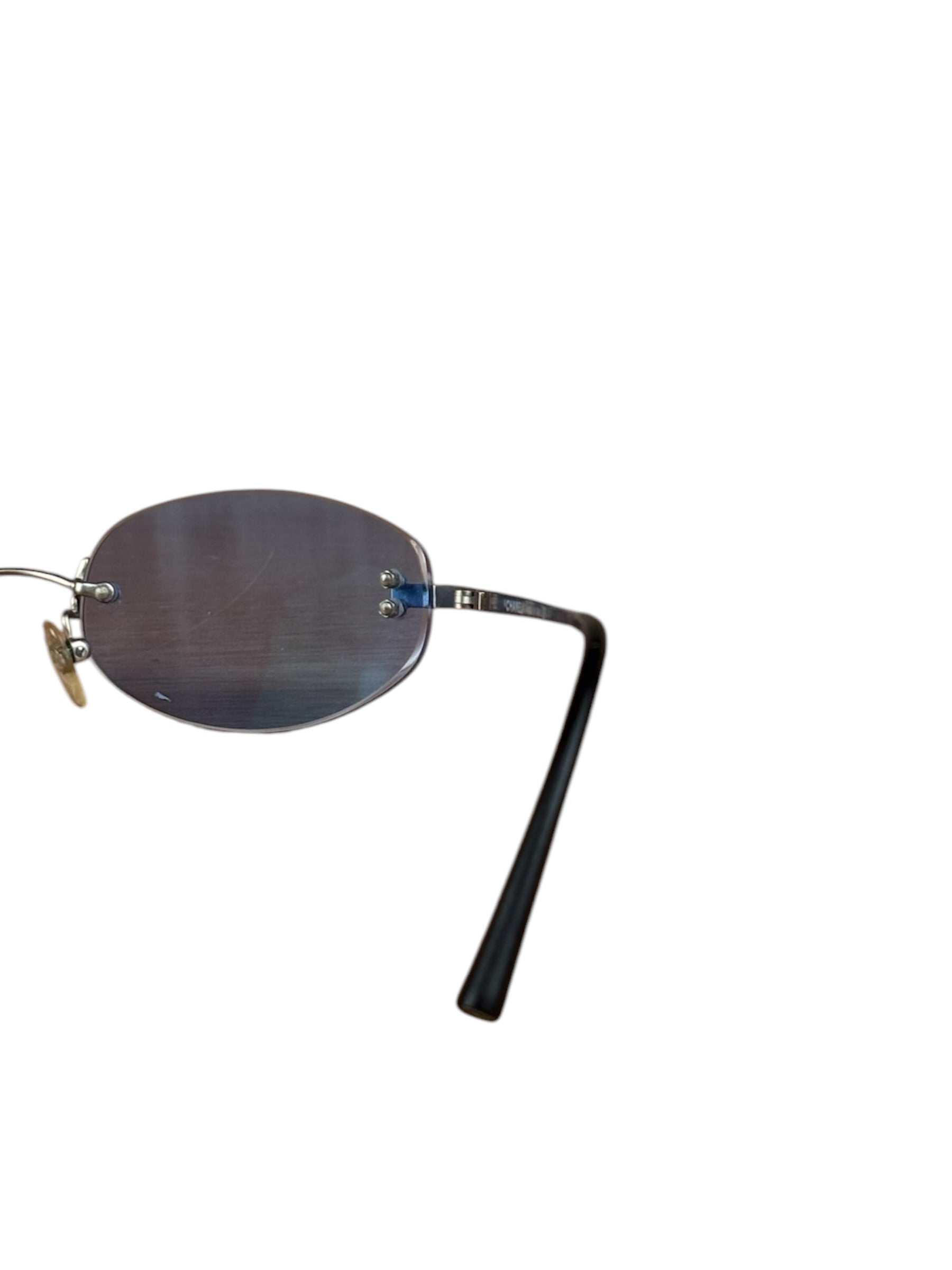 Chanel Vintage Oval Rimeless Sunglasses 4003 RX