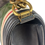 Chanel Multicolor Lambskin Crest S Boy Bag