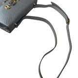 Gucci Zumi Grey Python Leather Small Shoulder Bag