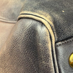 Prada Bicolor Cervo Ombre Leather Top Handle Bag