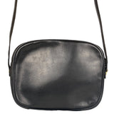 Ferragamo Black Leather Crossbody Bag