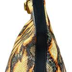 Fendi Multicolor Snakeskin Hobo Bag