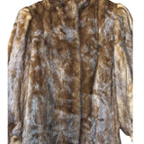 Saikatsu Vintage Brown Mink Fur Coat