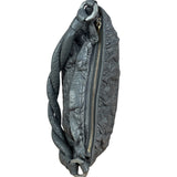 Louis Vuitton Limited Edition Grey Leather Monogram Olympe Nimbus Hobo Bag
