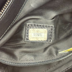 Chanel Vintage Black Calfskin Front Pocket Tote 1997