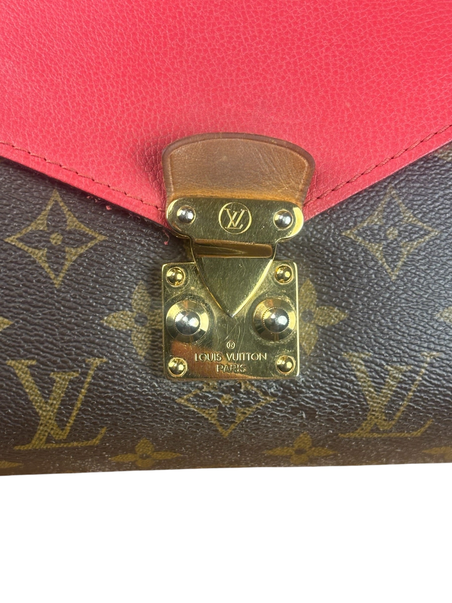 Louis Vuitton Pink Monogram Canvas Pallas Chain Shoulder Bag