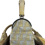 Fendi Metallic Gold Spy Shoulder Bag