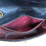 Chanel CC Black Classic Flap Bag 1988