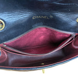 Chanel CC Black Classic Flap Bag 1988