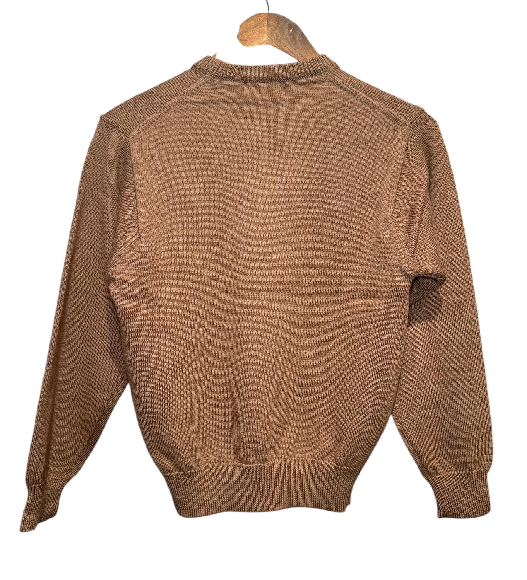 Burberry Brown Floral Wool Sweater