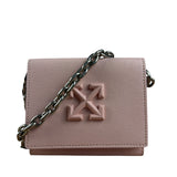 Off White Pink Jitney 0.5 Crossbody Bag
