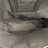 Coach Black Crossgrain Leather Wade Backpack