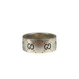 Gucci x Adidas GG Engraved Wide Ring