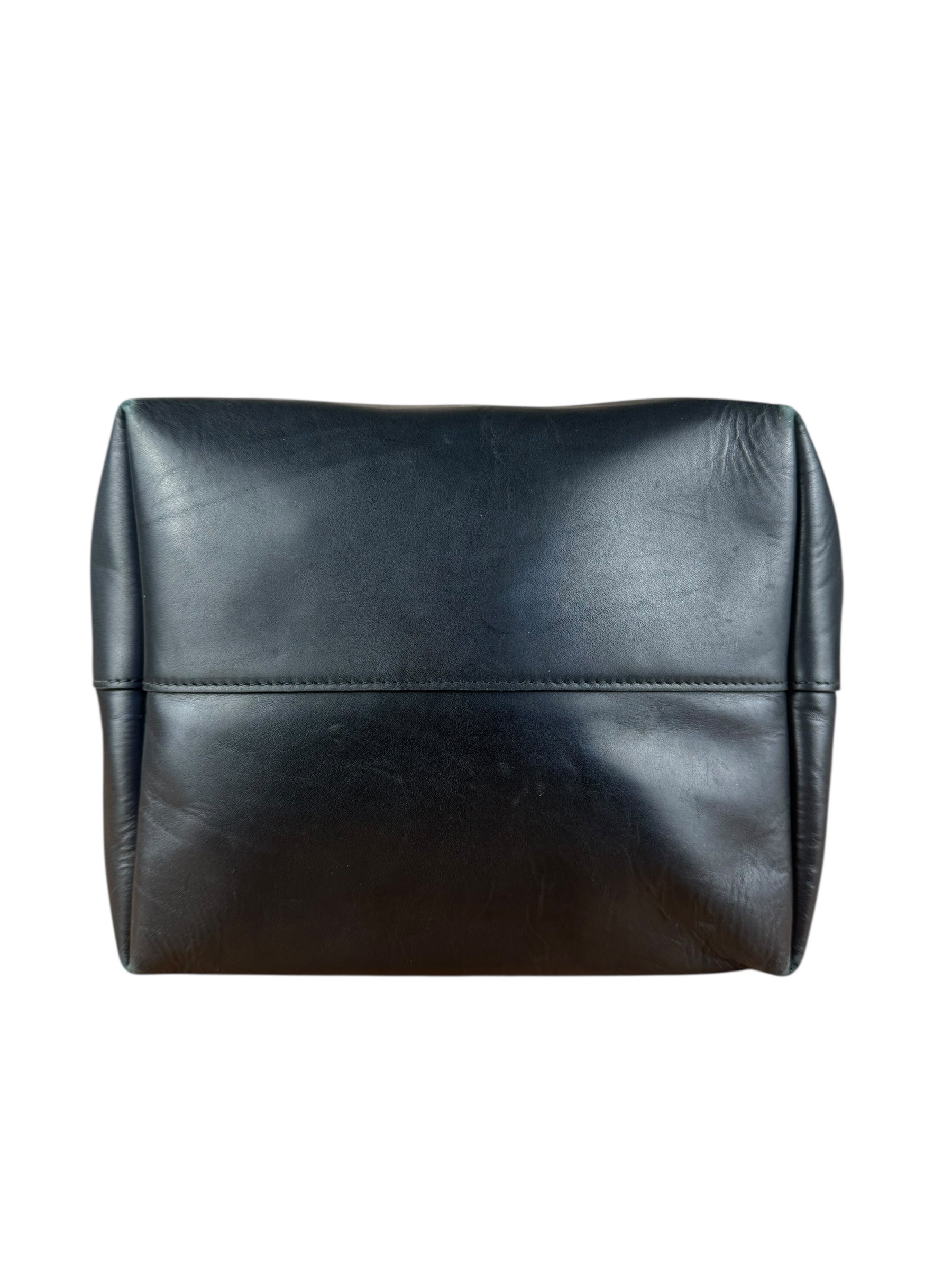 Balenciaga Black Leather Kendall Bucket Bag