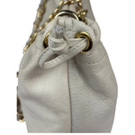 Valentino Cream Slouchy Handbag