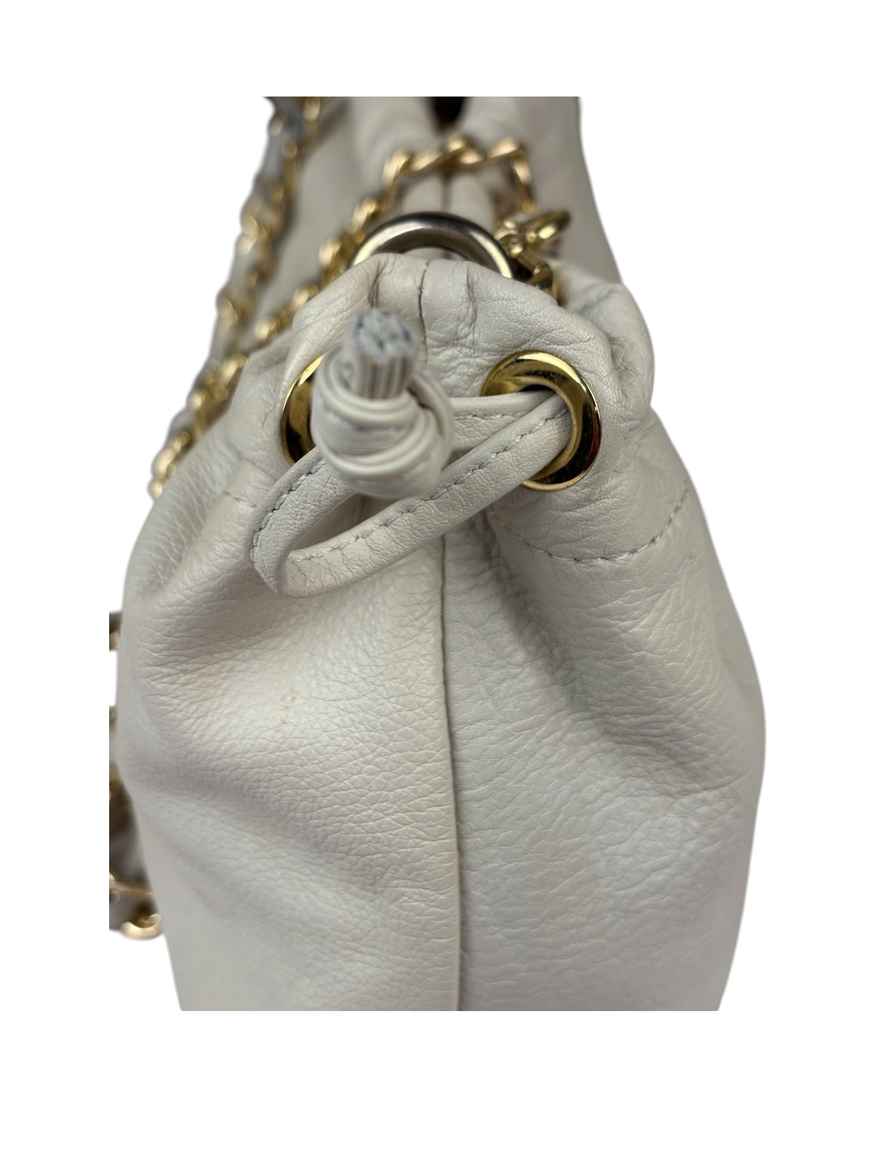 Valentino Cream Slouchy Handbag