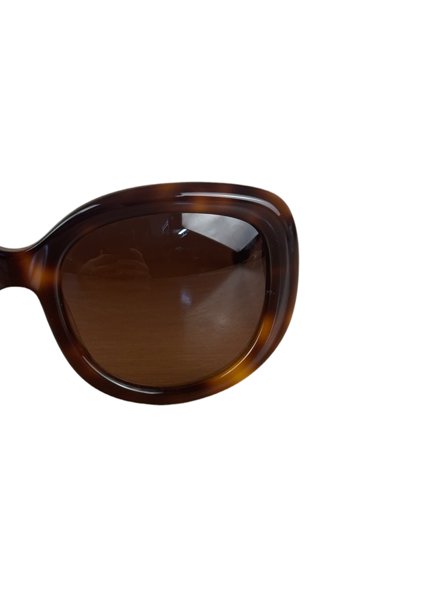Salvatore Ferragamo Tortoise Oversized Sunglasses