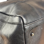 Chanel Black Chocolate Bar Bowling Hand Bag - 2003
