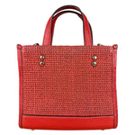 Coach Raffia Mini Tote Crossbody Bag