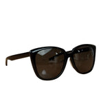 Balenciaga Black/Grey BB0175SA Alternative Fit Square Sunglasses