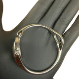 Gucci 103 Silver Dial Horsebit Bangle Watch