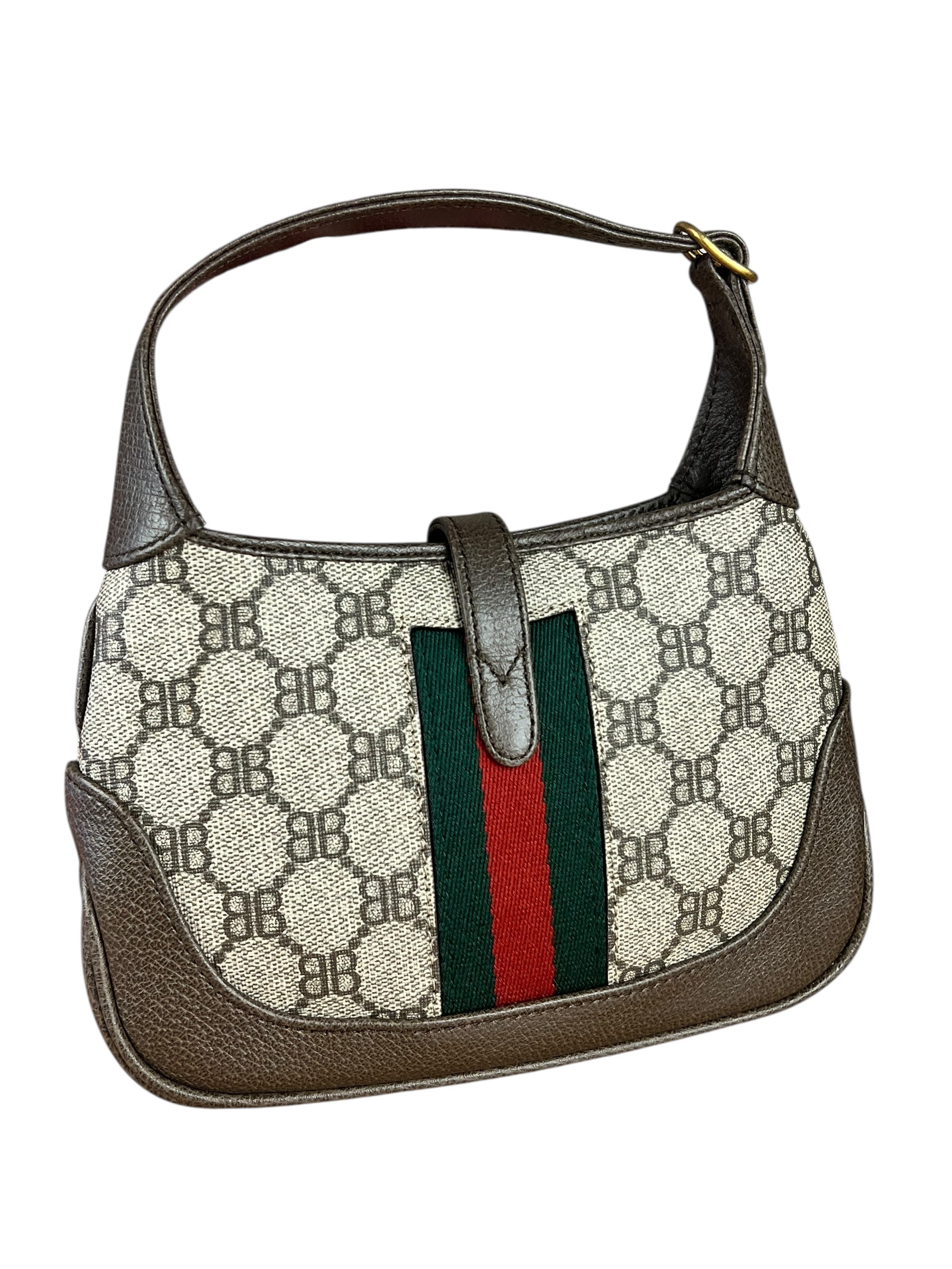 Gucci x Balenciaga BB Supreme Web Mini Jackie