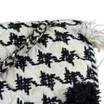 Chanel Tweed Woven Medium Classic Double Flap Bag 2014
